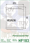 Olejový filter HIFLOFILTRO HF183