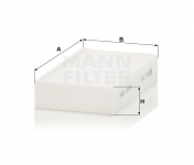 MANN FILTER Kabínový filter CU 1721-2