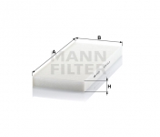 MANN FILTER Kabínový filter CU 4179