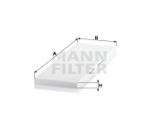 MANN FILTER Kabínový filter CU 4442