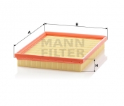 MANN FILTER Vzduchový filter C 2569