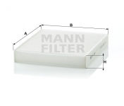 MANN FILTER Kabínový filter CU 2440