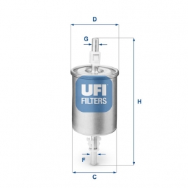 Palivový filter UFI 3151500