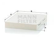 MANN FILTER Kabínový filter CU 2442