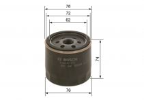 Olejový filter P7078 BOSCH F026407078