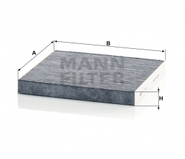 MANN FILTER Kabínový filter CUK 2362