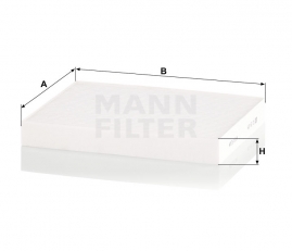 MANN FILTER Kabínový filter CU 24 024