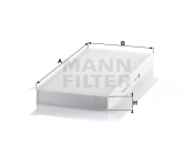 MANN FILTER Kabínový filter CU 4054