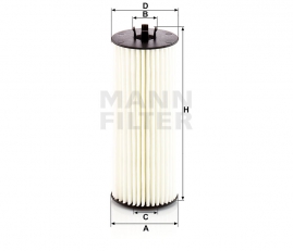 MANN FILTER Olejový filter HU 6008/1 z