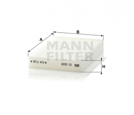 MANN FILTER Kabínový filter CU 2028