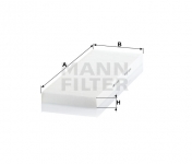 MANN FILTER Kabínový filter CU 4151