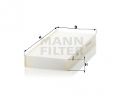 MANN FILTER Kabínový filter CU 2642