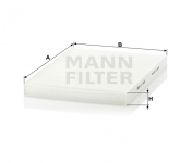 MANN FILTER Kabínový filter CU 2882