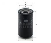 MANN FILTER Filter hydrauliky WD 11 001