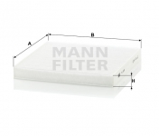 MANN FILTER Kabínový filter CU 2132