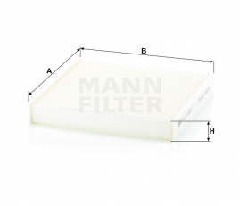 MANN FILTER Kabínový filter CU 22 029