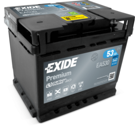 Exide Premium 12V 53Ah 540A EA530