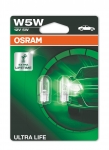 OSRAM Ultra Life W5W 12V 5W W2,1x9,5d 2825ULT-02B ...