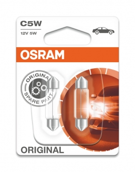 OSRAM Original C5W 12V 5W SV8,5-8 6418-02B 2ks