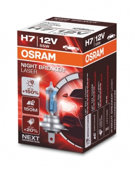 OSRAM Night Breaker Laser H7 12V 55W PX26d 64210NL