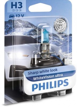 PHILIPS WhiteVision Ultra H3 PK22s 12V 55W 12336WVUB1