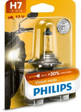 PHILIPS Vision Moto H7 PX26d 12V 55W 12972PRBW