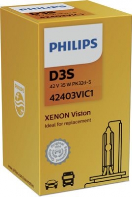 PHILIPS Xenon Vision D3S PK32d-5 42V 35W 42403VIC1