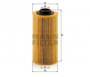 MANN FILTER Olejový filter HU 938/4 x