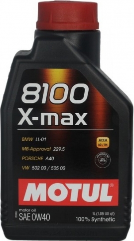 Motul 8100 X-max 0W-40 1 l