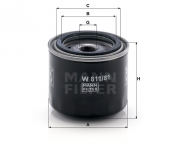 MANN FILTER Olejový filter W 811/81